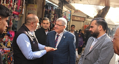Vedat Doğar: Esnaf ve vatandaş gezilerini sürdürüyor