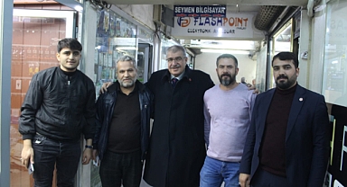 Vedat Doğar, Kapaklı pasajı esnafını ziyaret etti!