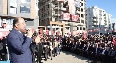 Yeniden Refah'ın Karaköprü'deki mahalle buluşmasına yoğun katılım