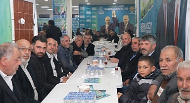 Başkan Aksoy seçim çalışmalarını sürdürüyor!