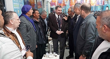 Başkan Baydilli'ye seçim ofislerinde vatandaşlardan tam destek
