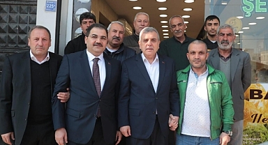 Başkan Beyazgül, esnafla buluştu