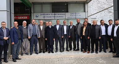 Beyazgül ve Bozdağ'dan şireciler ve fıstıkçılar esnafı ziyareti