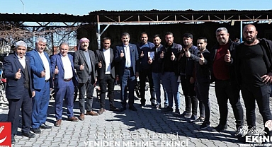 Ekinci, Arapmeydanı ve Akarbaşı esnafını ziyaret etti