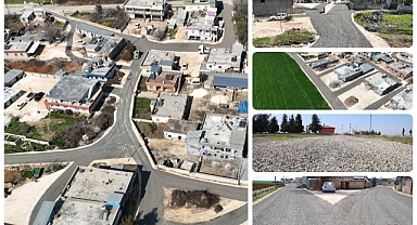 Harran kırsalında asfalt yol seferberliği sürüyor