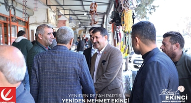 Mehmet Ekinci'nin Mahalle Ziyaretleri Sürüyor