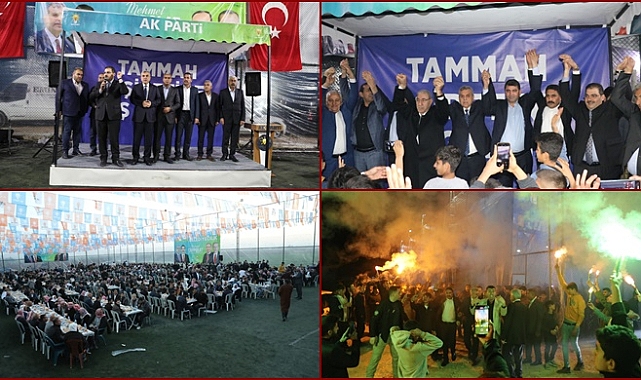 Tammah Aşiretinden Ak Parti’ye Tam Destek