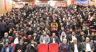 Urfa'daki aşiretten Canpolat'a destek!