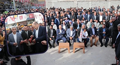 Yeniden Refah'ın Suruç'taki seçim ofisi açıldı