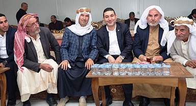 Başkan Özyavuz Harranlı Hemşehrileriyle Bayramlaştı