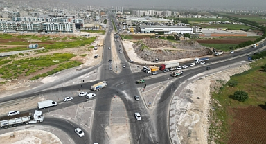 Yenice kavşağında düzenleme, yol genişletme çalışması başladı
