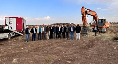 Karaköprü Büyükalanlı Mahallesi’nde Yeni Sanayi Sitesi İnşaatı Hız Kazandı