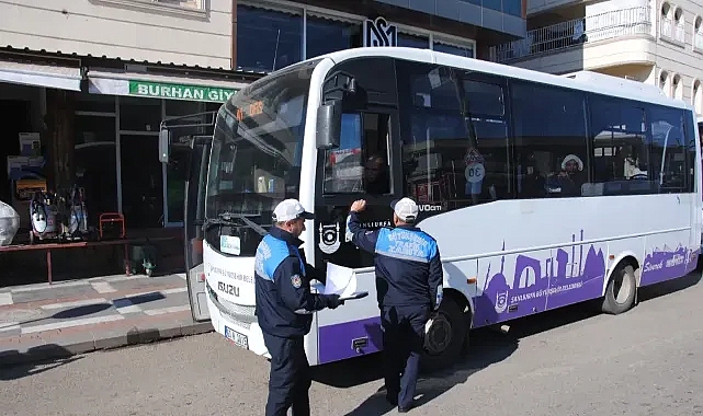 Büyükşehir 'den halk otobüslerine kapsamlı denetim