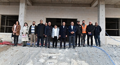 Vali Şıldak, yeni hükümet konaklarında incelemede bulundu