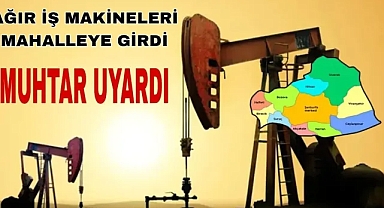 Akçakale'de petrol ve doğal gaz çalışması başladı