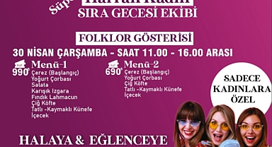 Şanlıurfa’da Bir İlk: Hacı Bekir Usta’dan Kadınlara Özel Sıra Gecesi!