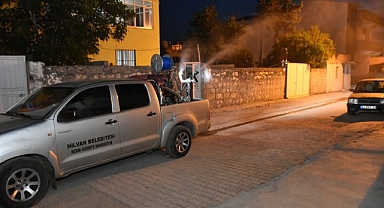 Hilvan Belediyesi Haşereyle Mücadelede Hız Kesmiyor