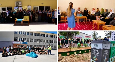Karaköprü 'de Temiz Çevre İçin Örnek Çalışmalar