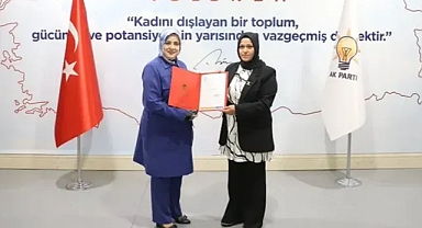 AK Parti Akçakale Kadın Kolları Başkanlığı'nda görev değişimi