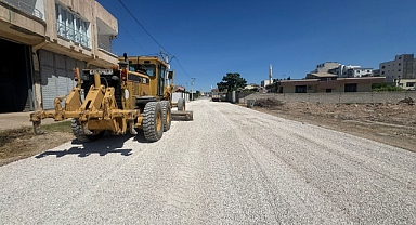Ceylanpınar’da Yol Çalışmaları Hız Kesmeden Devam Ediyor