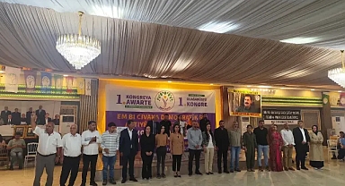 DEM Parti Şanlıurfa'da kongre heyecanı: Yeni yönetim belli oldu