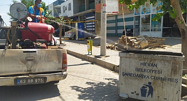 Hilvan'da ekipler, halk sağlığı için sahada!
