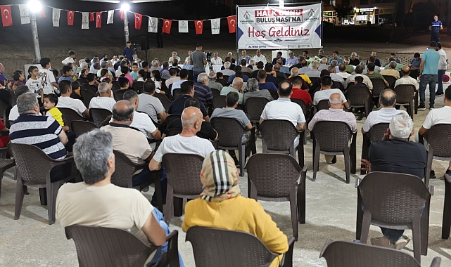 Karaköprü'de halk günü buluşmaları başladı