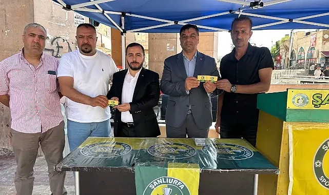 Şanlıurfaspor’a Anlamlı Destek: Halil Aslan ve Abdurrahim Toru Kombine Satın Aldı
