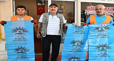 Siverek'te Kurban bayramı poşeti dağıtımına başlandı
