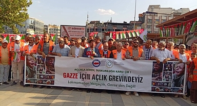Viranşehir’den Gazze İçin Anlamlı Destek: Şanlıurfa’da Açlık Grevine Katıldılar