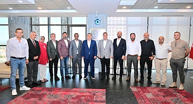 HAK-İŞ Heyeti, Manisa Büyükşehir Belediye Başkanı Besim Dutlulu'yu Ziyaret Etti