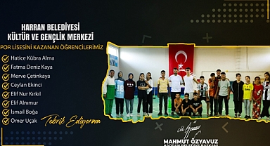 Harran Belediyesi kurslarıyla hayaller gerçek oldu