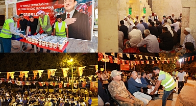 Harran'da 15 Temmuz Coşkusu: Dualar Edildi, Mevlit Okutuldu