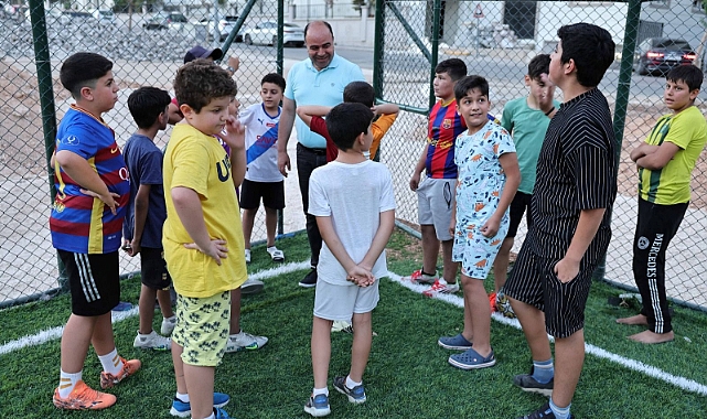 Karaköprü’de Semt Sahalarıyla Gençliğe Yatırım Sürüyor