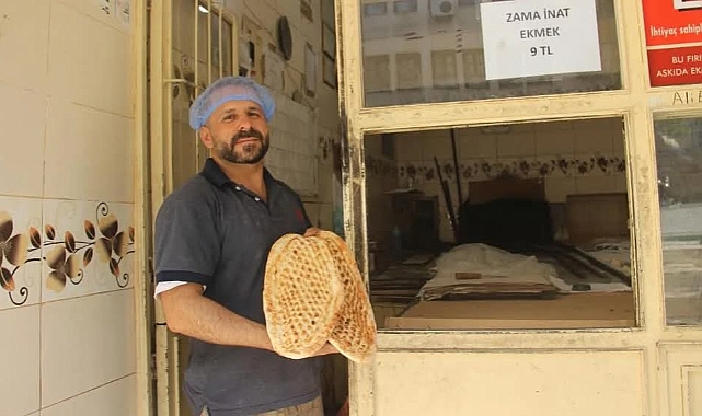 Şanlıurfa’da Fırıncıdan Zam Protestosu: Ekmek 9 TL’ye Düştü