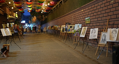 Suruç'ta sanat sokağına yoğun ilgi