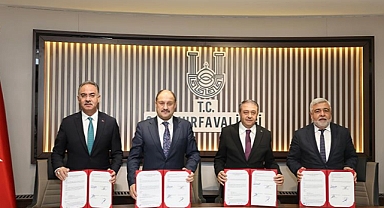 Şanlıurfa'nın tarihi sokakları turizm için aydınlanıyor! İmzalar atıldı