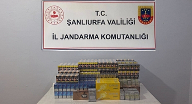 Şanlıurfa’da Jandarmadan Tütün ve Alkol Kaçakçılığı Operasyonu