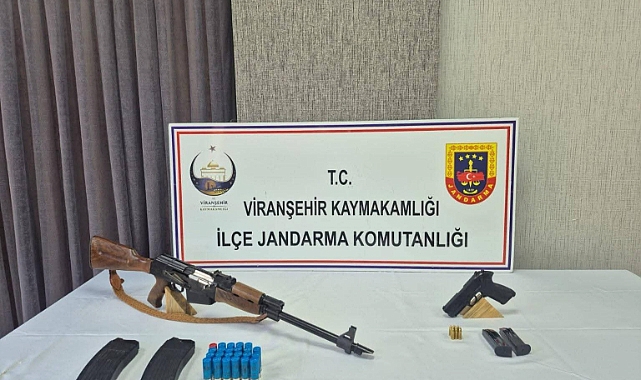 Şanlıurfa'da ruhsatsız silahlara geçit yok