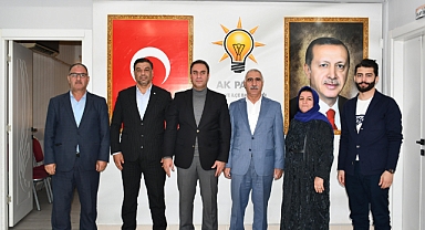 ANAP Teşkilat Başkan Yardımcısı Halil Aslan’dan AK Parti’ye Ziyaret