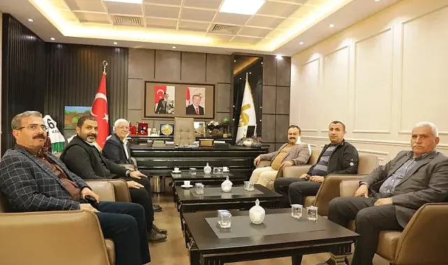 Esnaf ve Sanatkârlar Kredi ve Kefalet Odası’ndan Başkan İnan’a Ziyaret