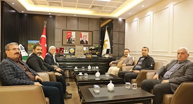 Esnaf ve Sanatkârlar Kredi ve Kefalet Odası’ndan Başkan İnan’a Ziyaret