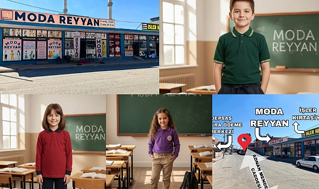 Harran'ın En Renkli Adresi: Moda Reyyan Okul Kıyafetlerinde İddialı