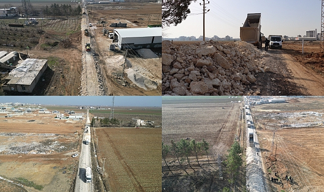 Büyükşehir Duyurdu, Çalışmalar Başladı: Harran - Akçakale Yolu Sıcak Asfalt ile buluşuyor
