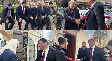 Halil Aslan: Aşağıçarşı esnafını ziyaret etti