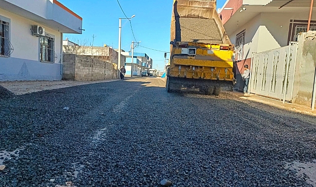 Viranşehir’de Üstyapı Seferberliği: Çalışmalar Aralıksız Sürüyor