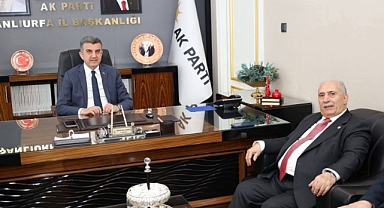 Akyürek’ten AK Parti Şanlıurfa İl Başkanlığı’na Ziyaret