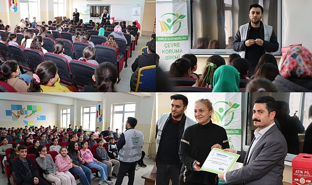 Karaköprü'de 10 Binden Fazla Öğrenciye Çevre Bilinci Aşılandı 