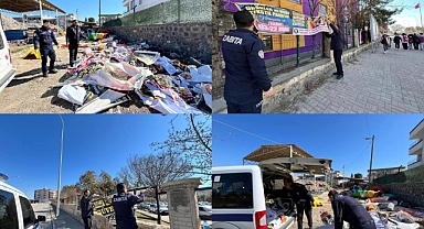 Kent Estetiğini Bozan İzinsiz Afişler Kaldırıldı