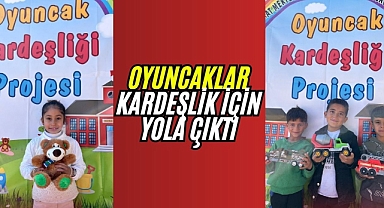 Akçakale ye “Oyuncak Kardeşliği” Projesi Hayata Geçirildi